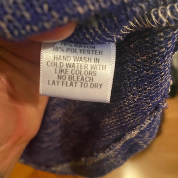 Gibson purple knit top - Picture 3 of 4